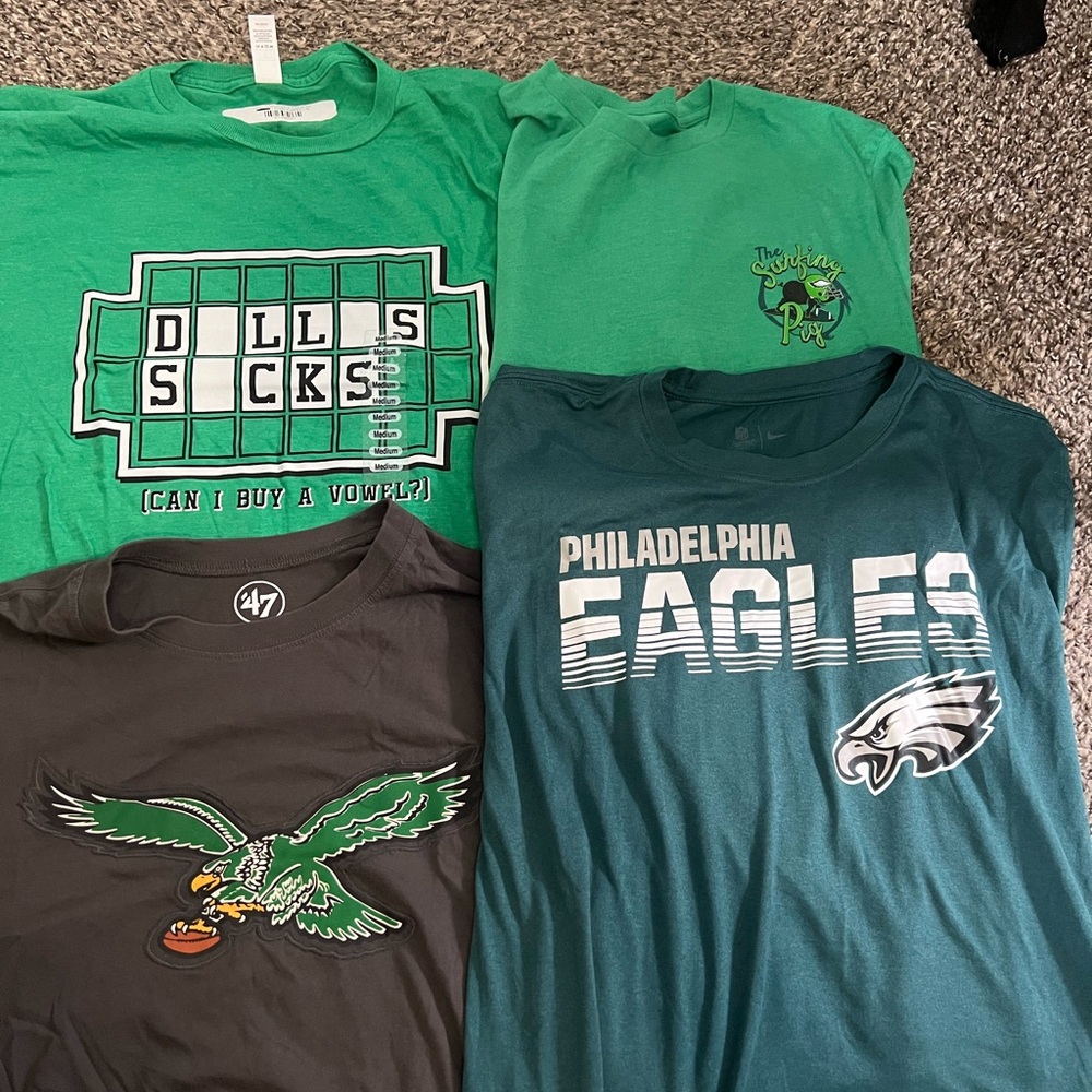 Philadelphia Eagles T-Shirts Bundle